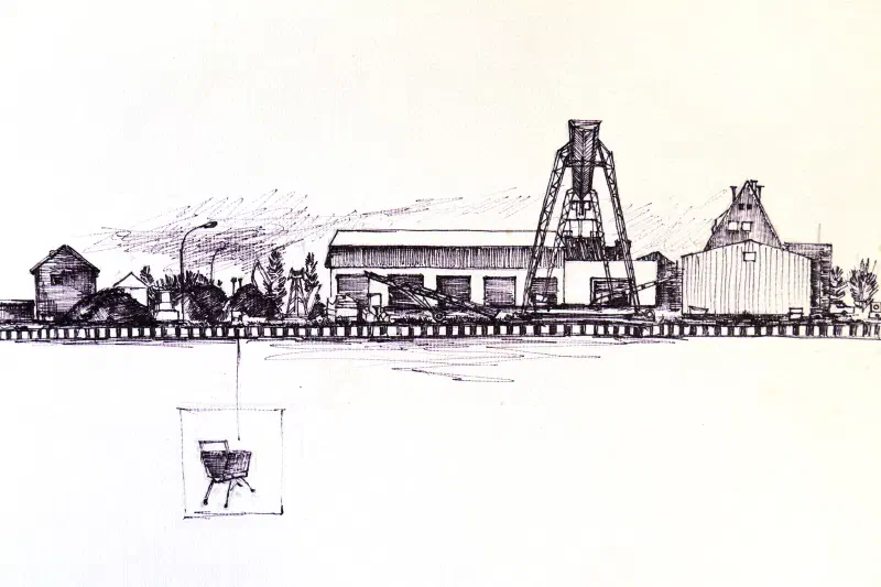 Entlang des Hafens in Münster